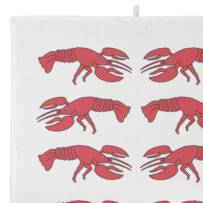 lobster tea towel