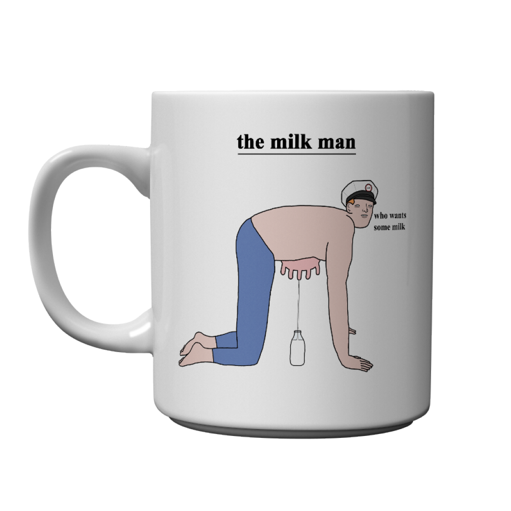 milk man mug