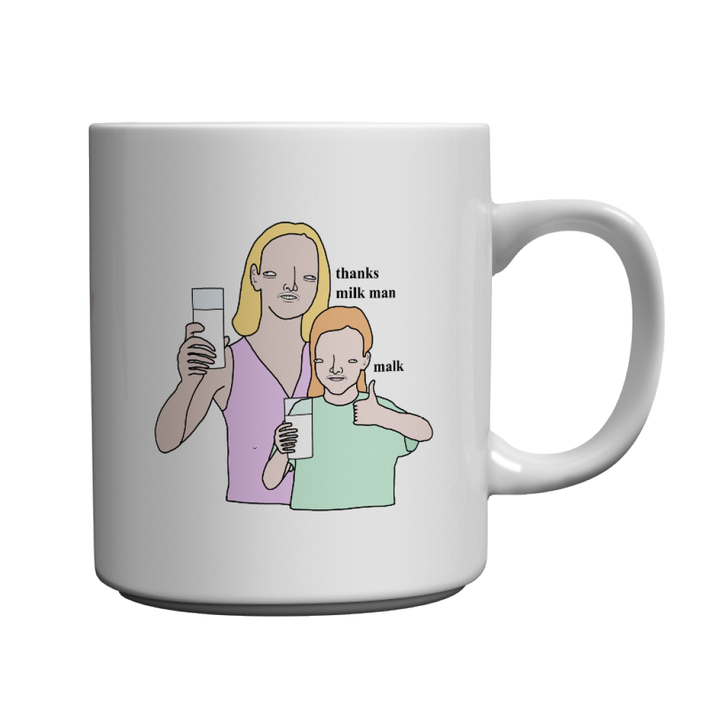 milk man mug