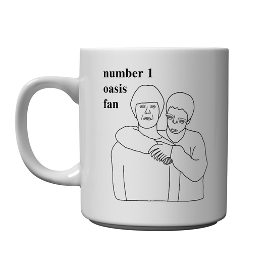 number 1 oasis fan mug